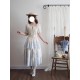 Miss Point Point Garden Embroidered 3-Tier Skirt(Reservation/3 Colours/Full Payment Without Shipping)